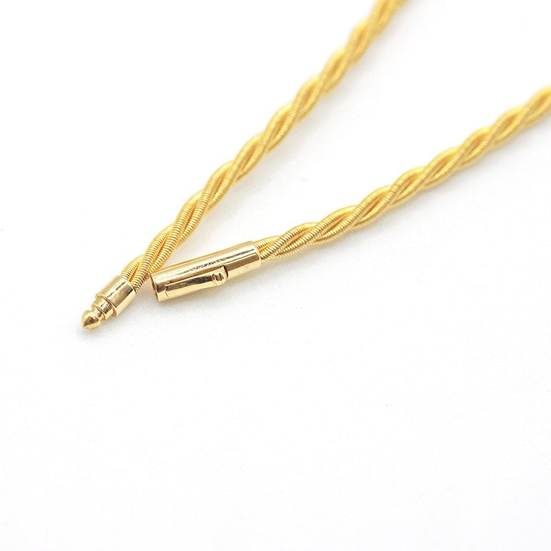 Small Twisted 18k Gold Necklace (Item No. SR051CN)