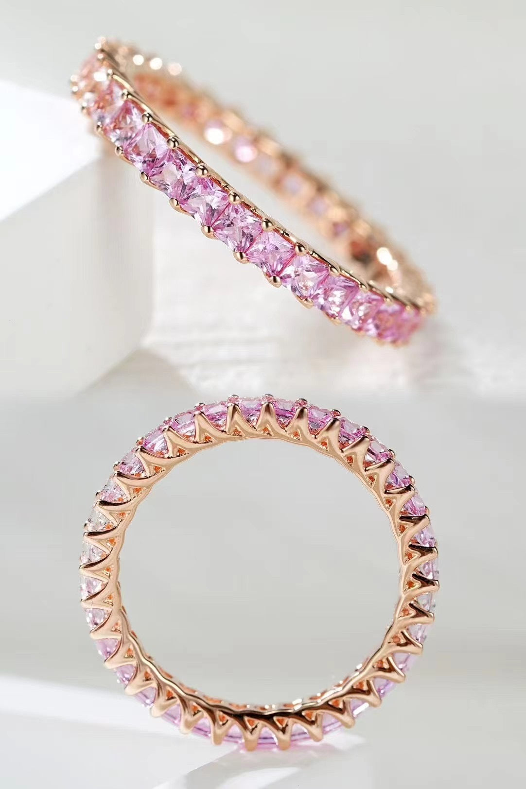 Rainbow Sapphire 18k Gold Ring (Item No. SA042)