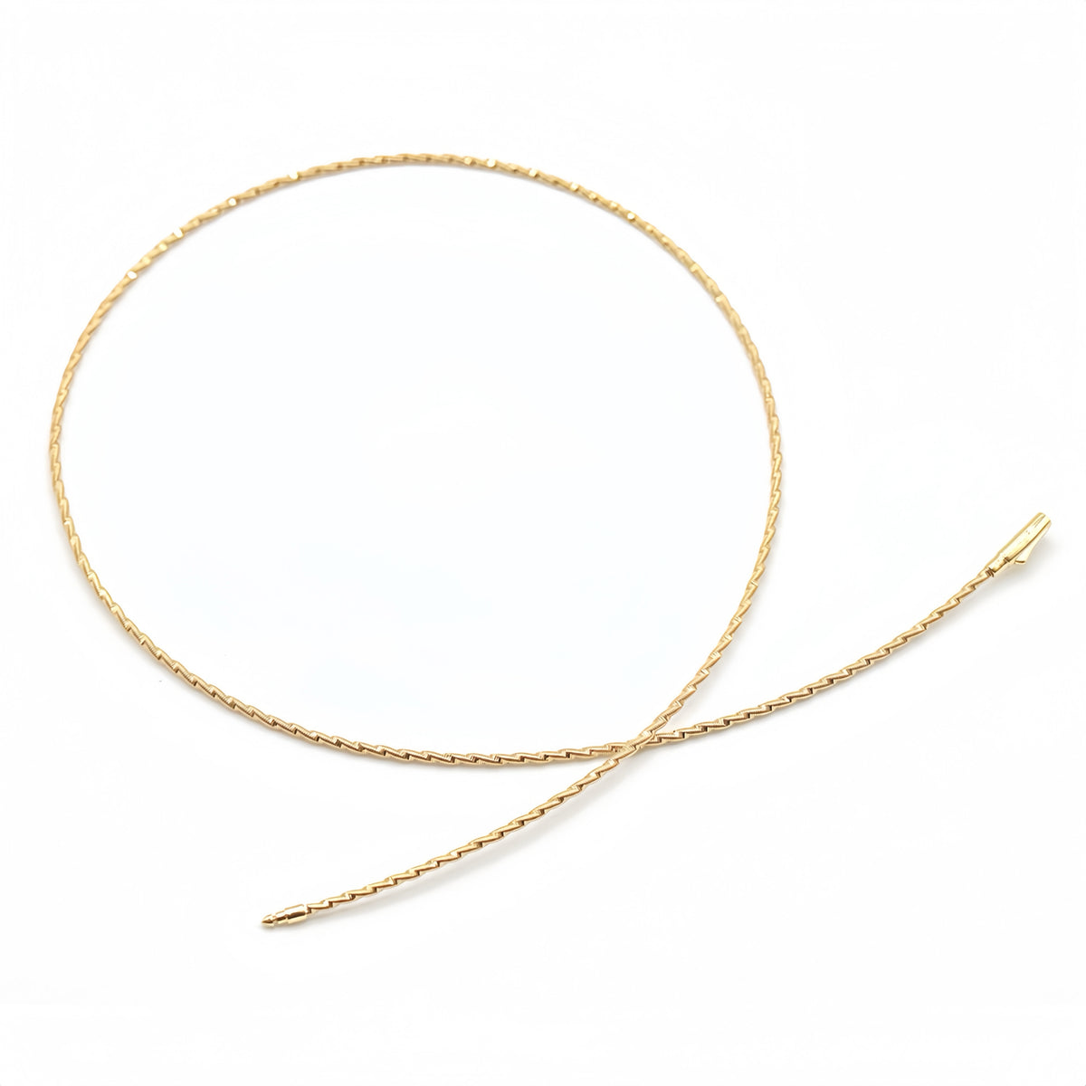 Eletroforming 18k Gold Necklace (Item No. DG011CN)