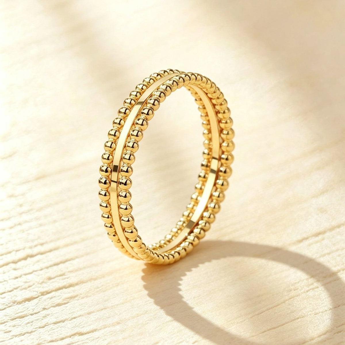 Classic 18k Gold Ring (Item No. HFR007)