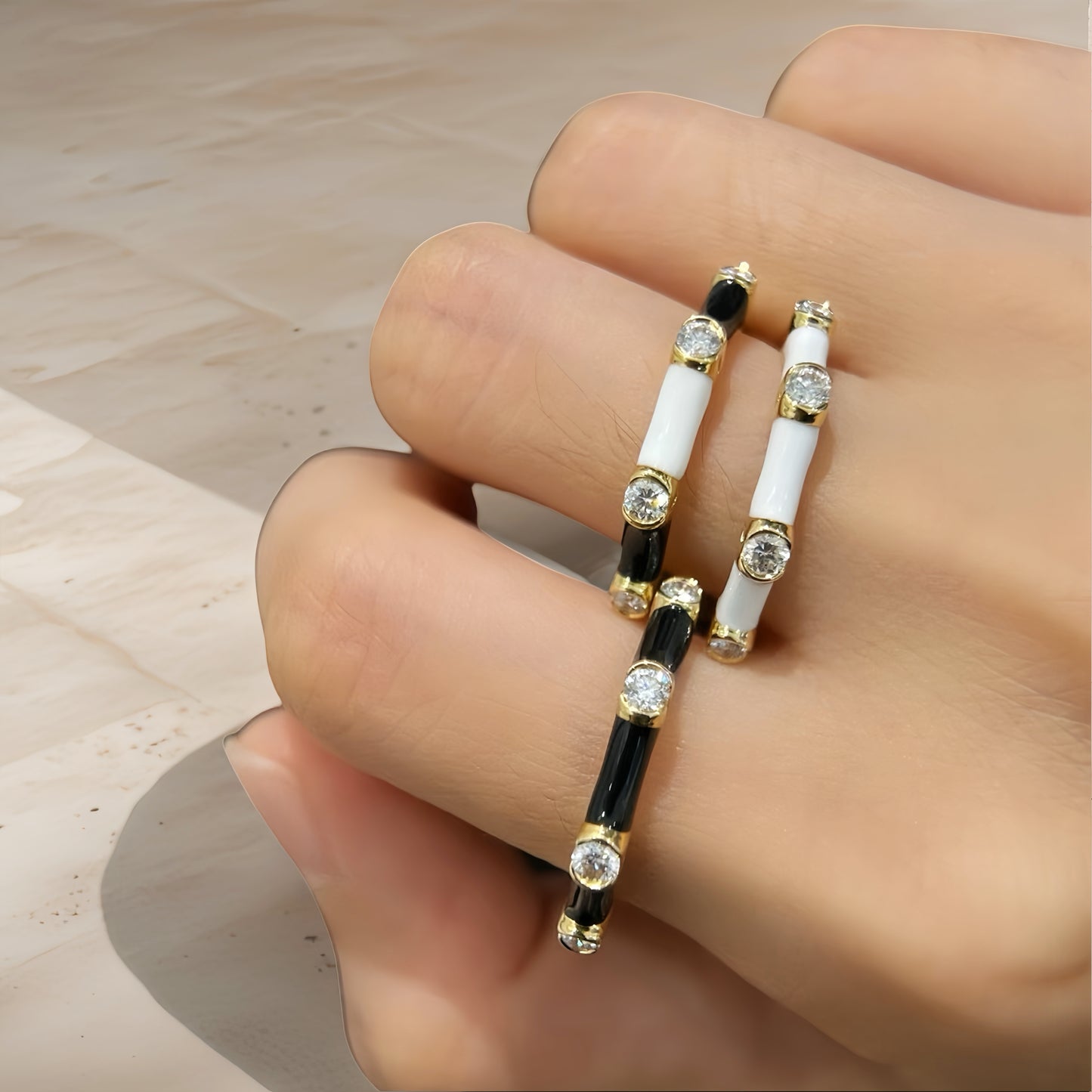 Vintage 18k Gold Diamond Ring (Item No. VT172)