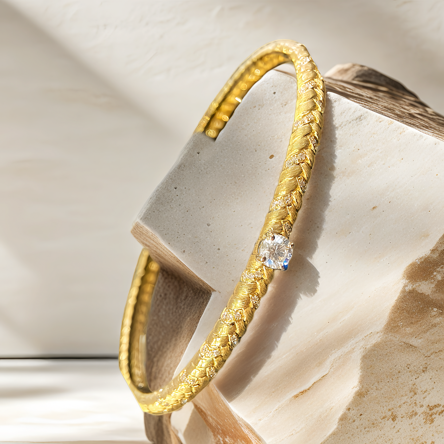 Vintage 18k Gold Diamond Bracelet (Item No. VT151)