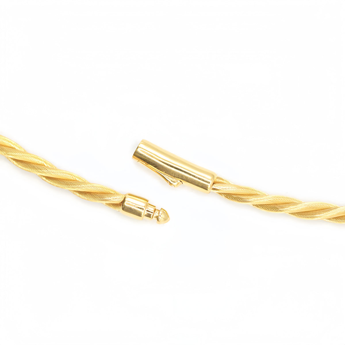 Twisted 18K Gold Bracelet (Item No. SH091CB)