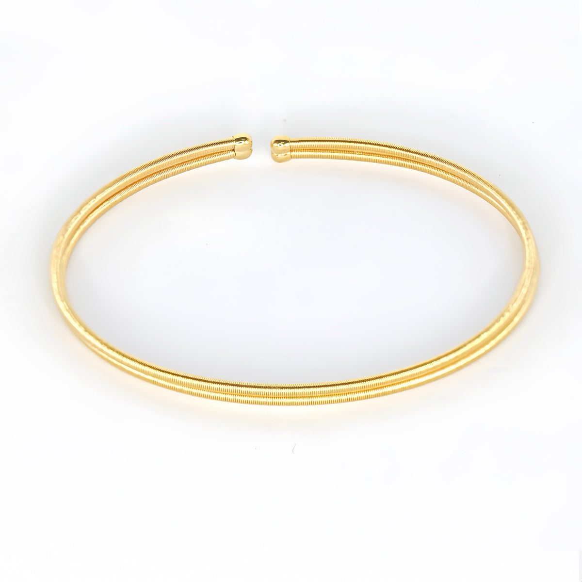 Twisted 18K Gold Bracelet (Item No. SR031CB)