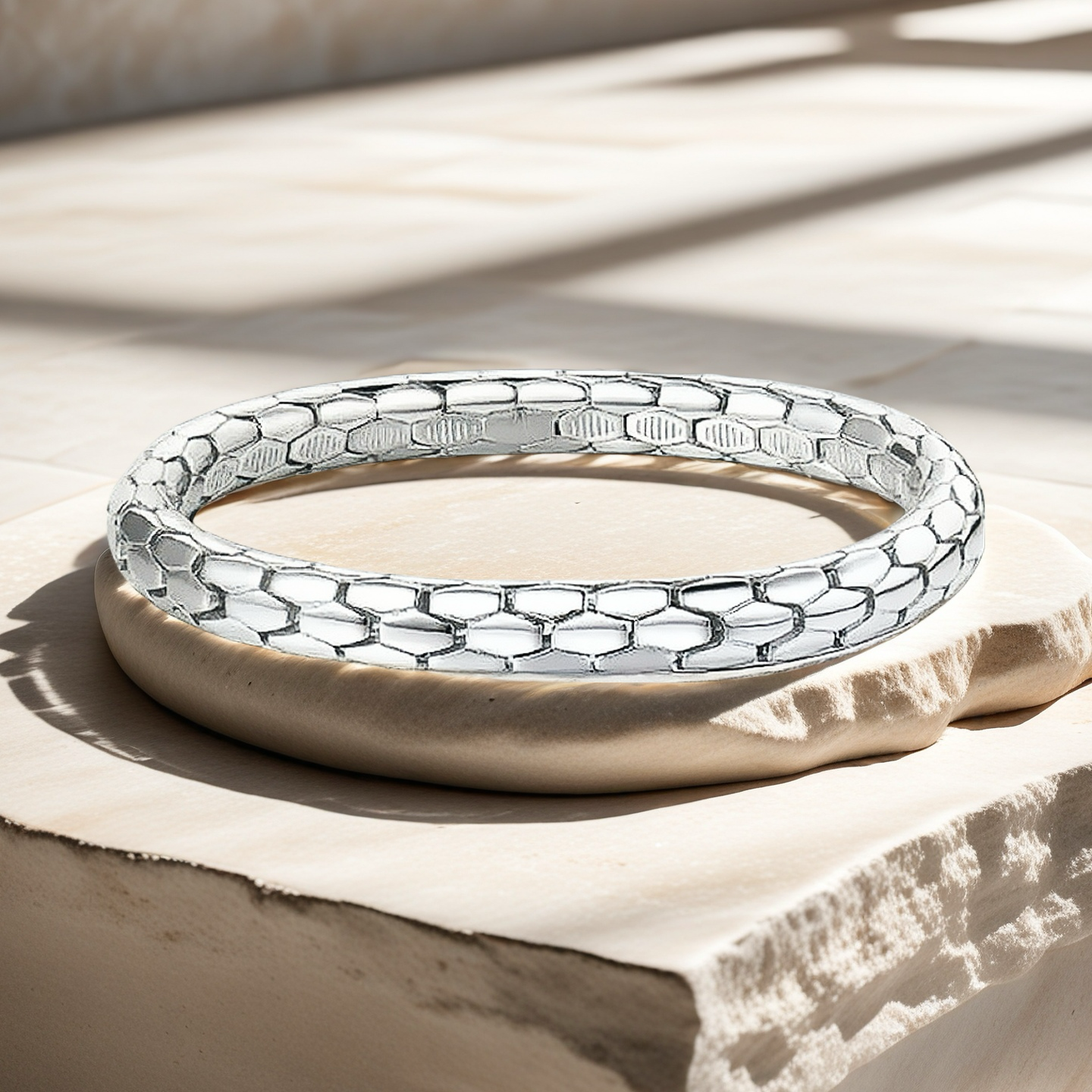 Snake Platinum Gold Bracelet Chain (Item No. GB0034)