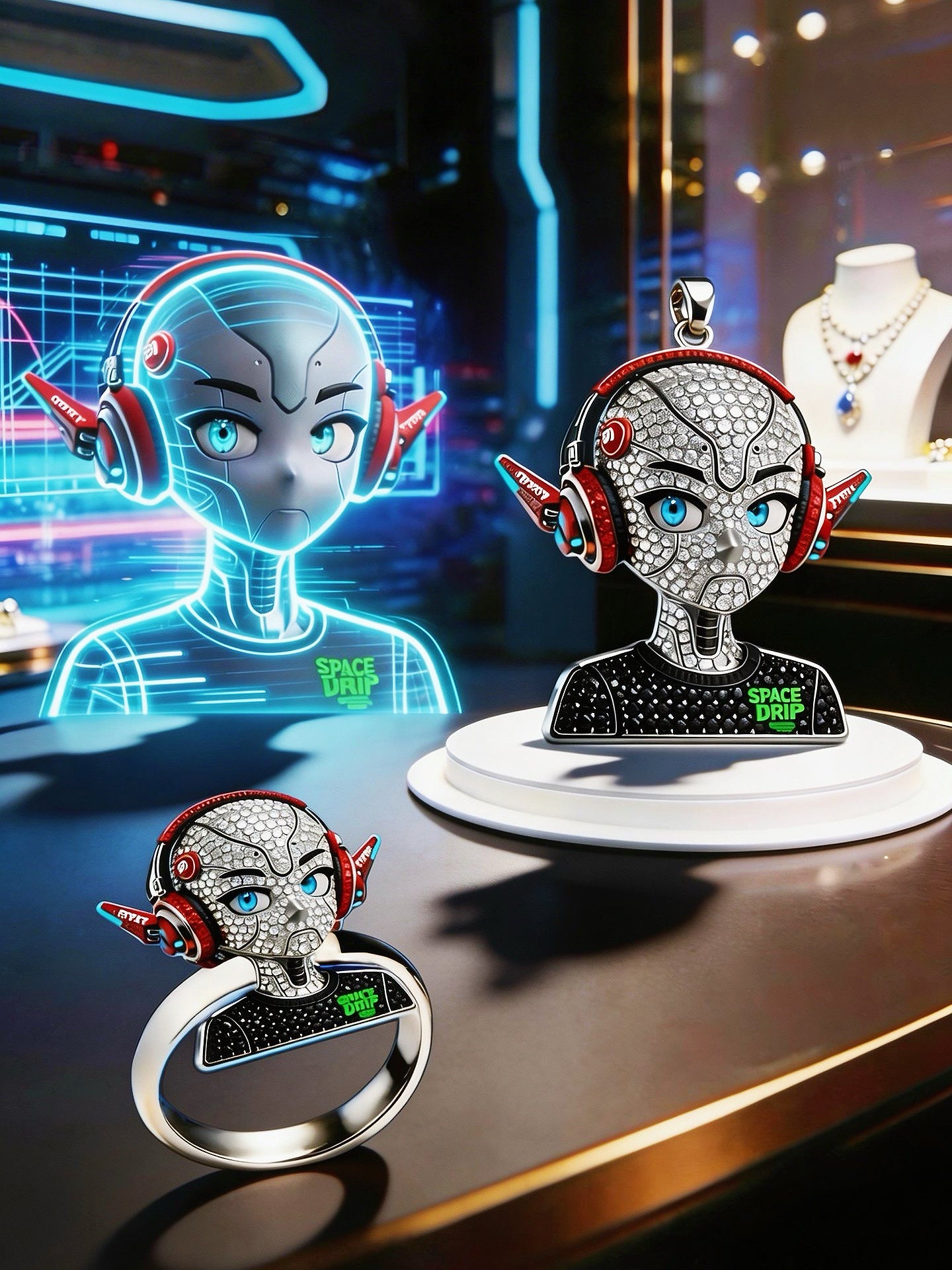 CloneX NFT Custom Jewelry