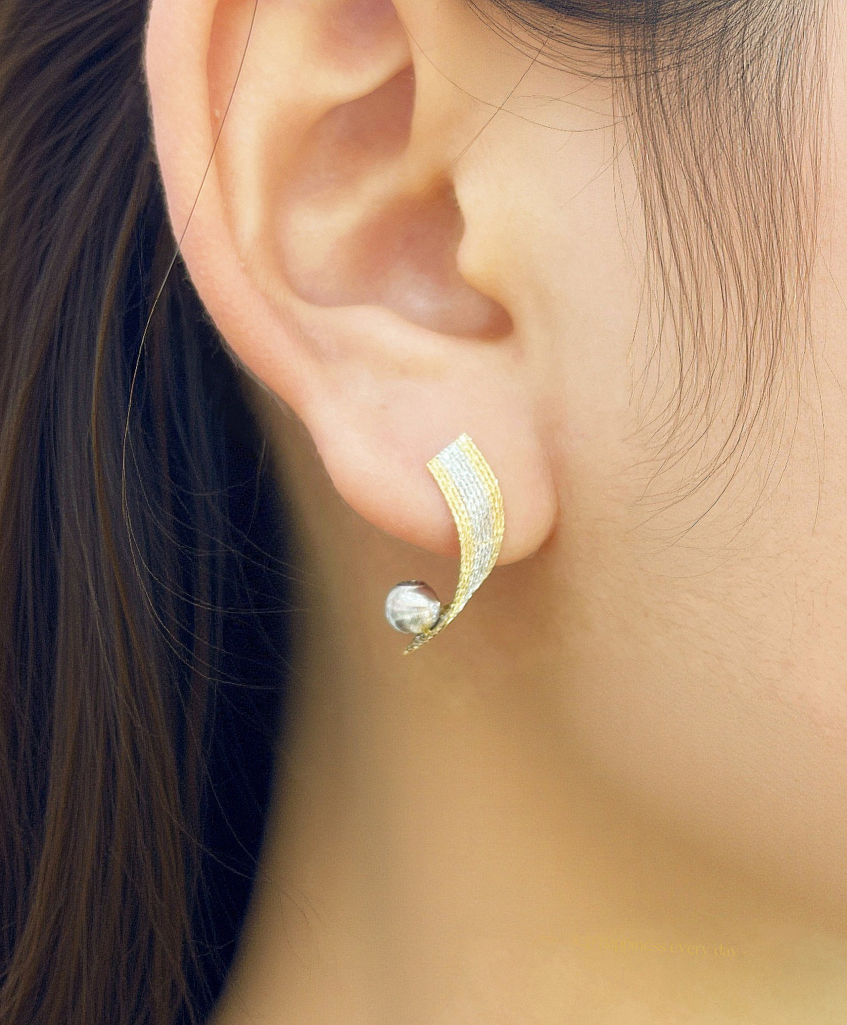 18k Gold Earring (Item No. SJER017)