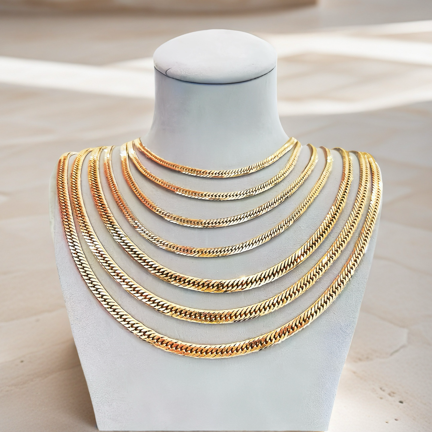 Fashion 18k Necklace Chain (Item No. GN0012)