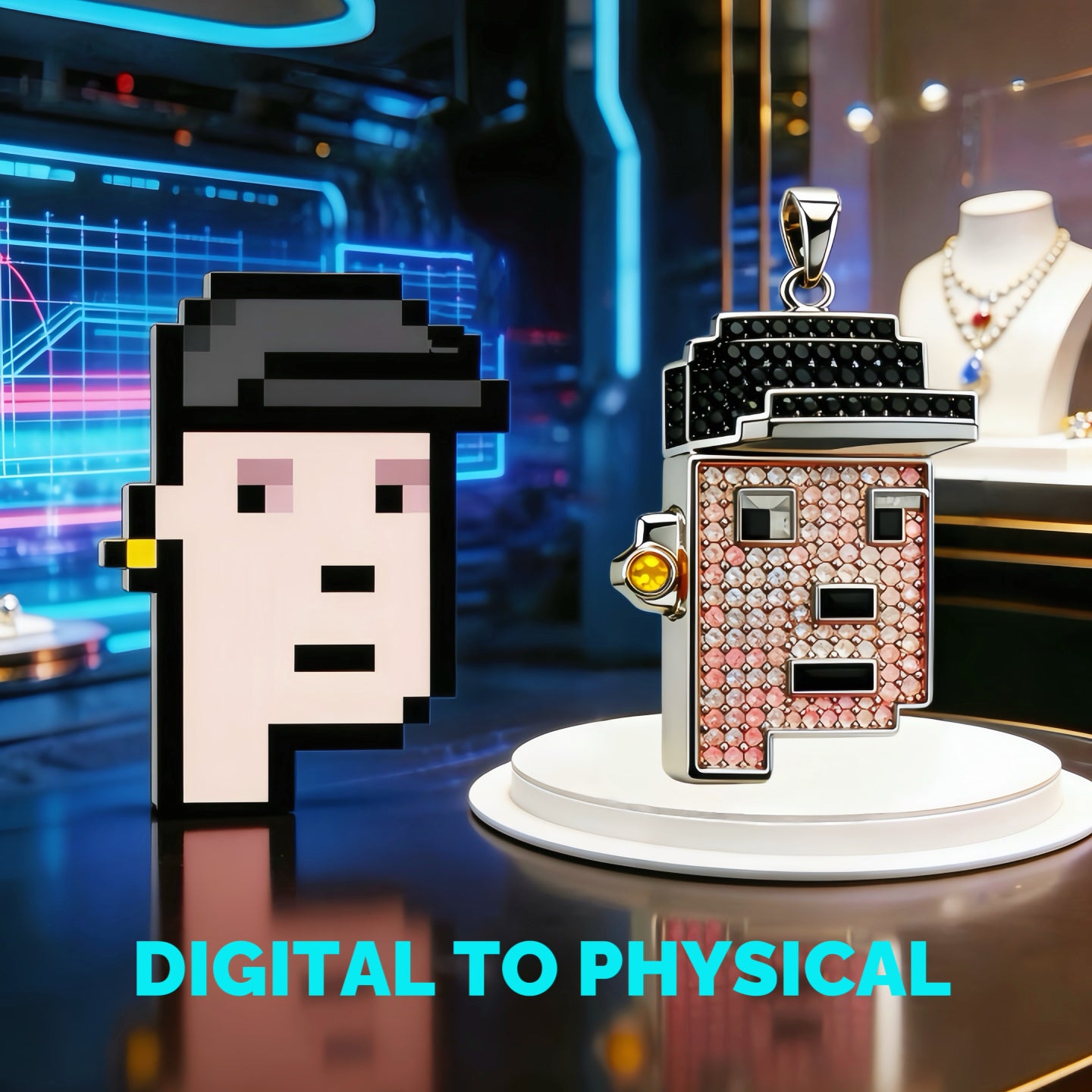 CryptoPunk NFT Custom Jewelry