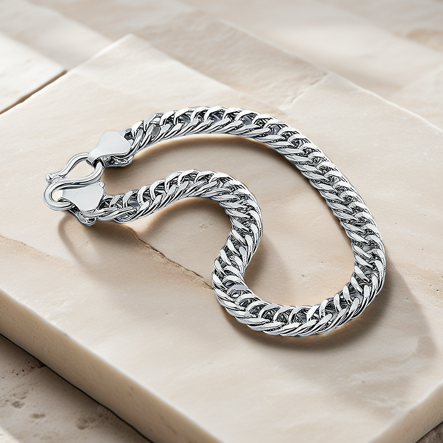 Fashion Platinum Gold Bracelet Chain (Item No. GB0028)