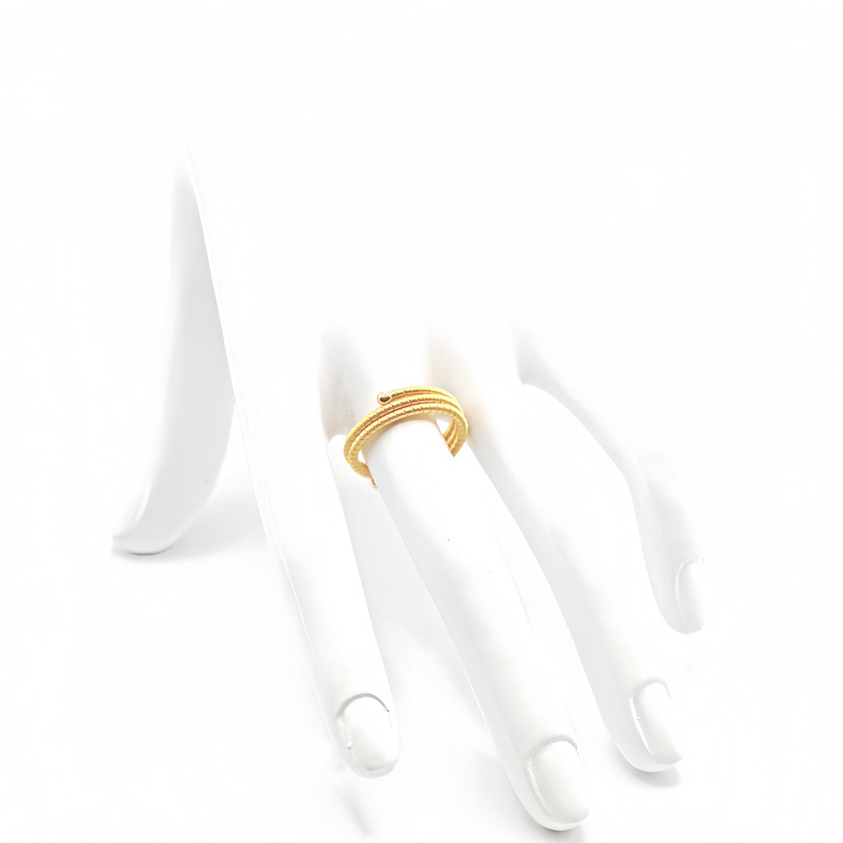 Tripple Twisted 18k Gold Ring (Item No. SX101CR)