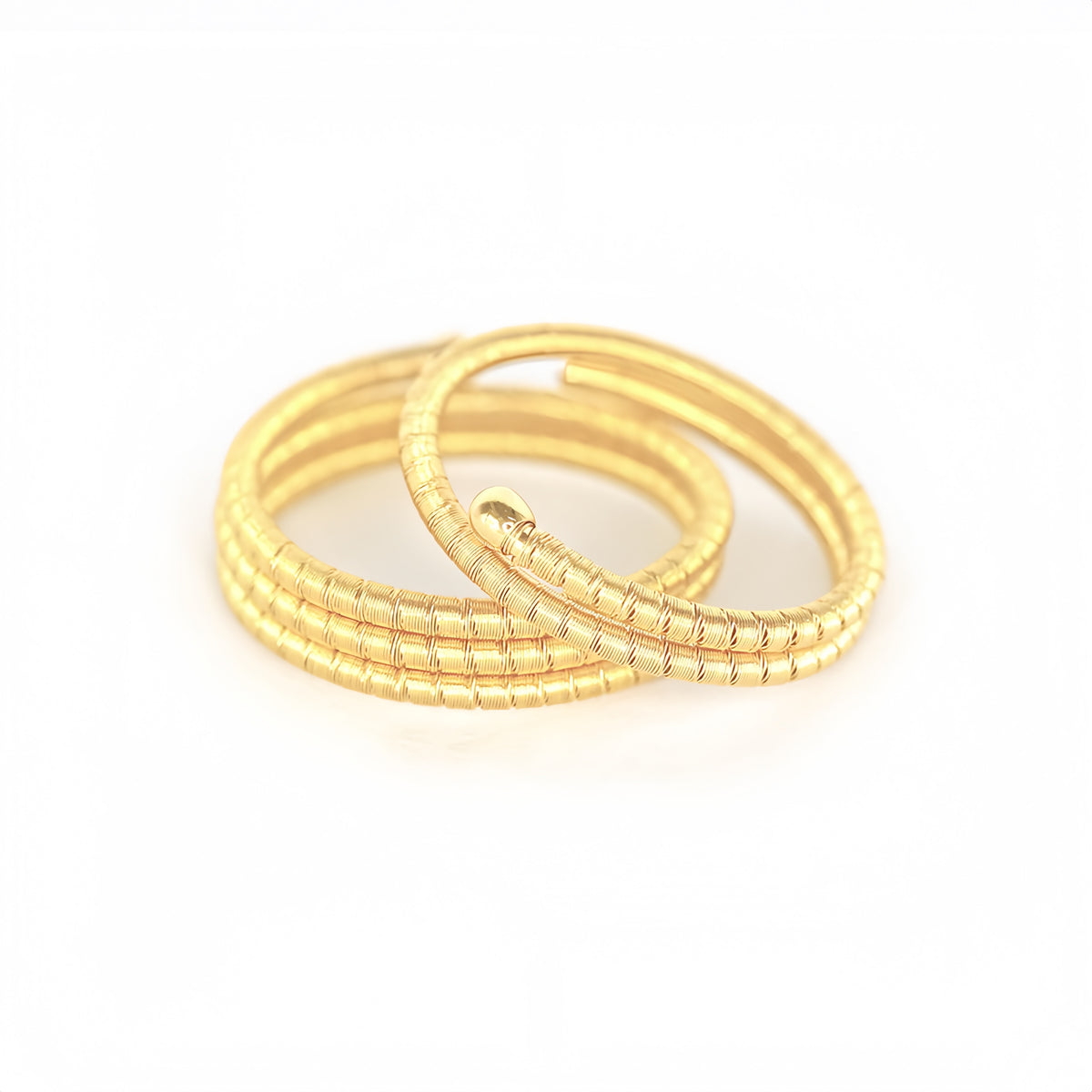Single Twisted 18k Gold Ring (Item No. SX111CR)