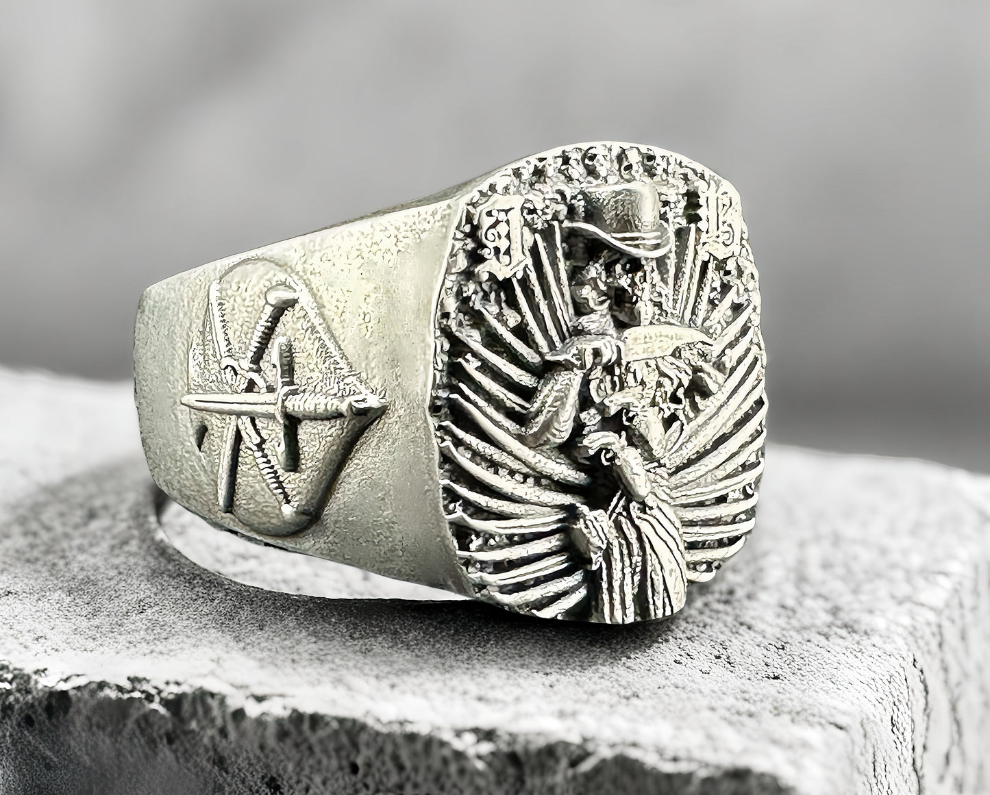 The Kali Yuga Series Ring Set (Item No. KYRNFT)