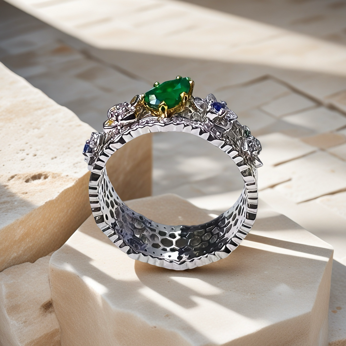 Vintage 18k Gold Diamond Ring (Item No. VT036)