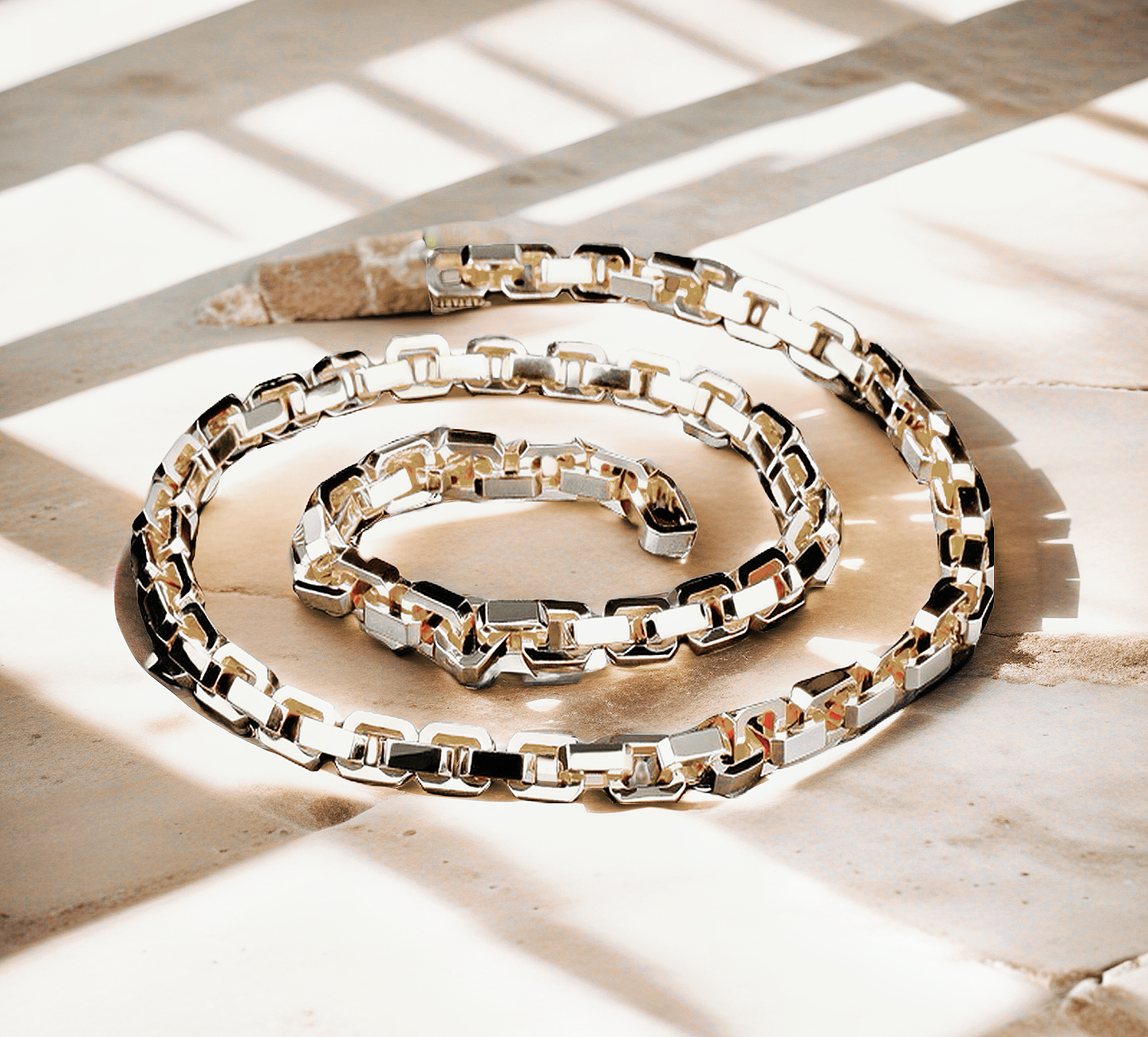 Classic Sterling Silver/9k/14k/18k Necklace Chain (Item No. GN0004)