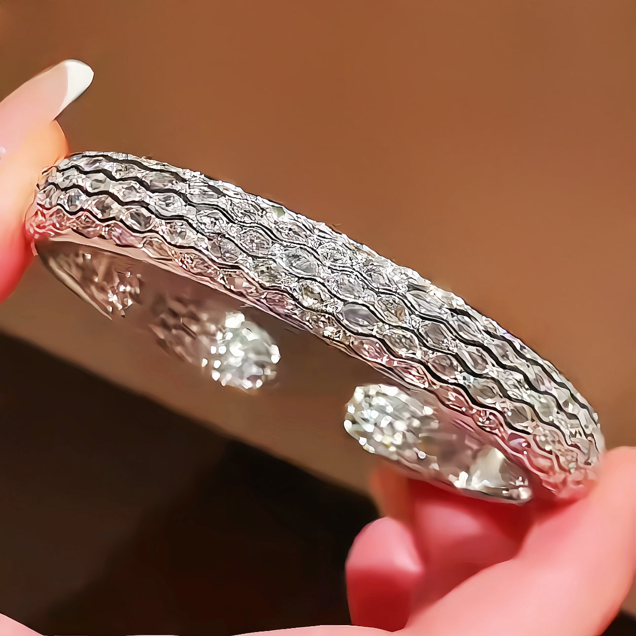 Vintage 18k Gold Diamond Bracelet (Item No. VT364)