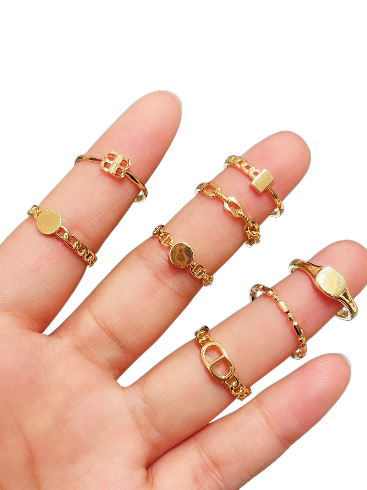 Classic 18k Gold Ring (Item No. HFR044)