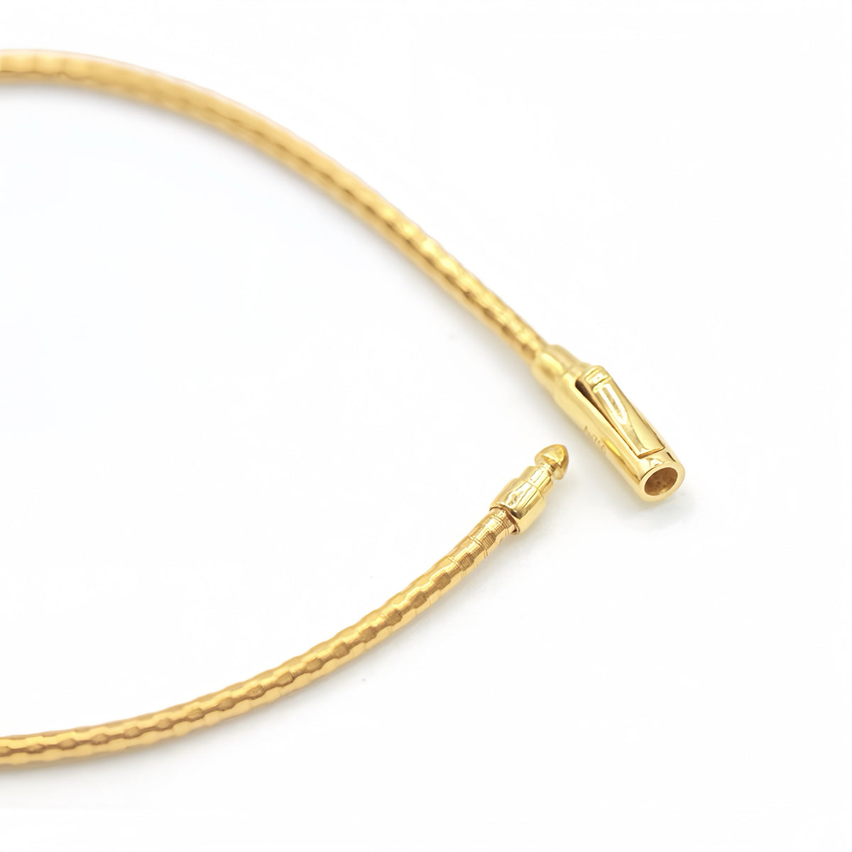 Grid Omega 18k Gold Diamond Necklace (Item No. FT011CN)