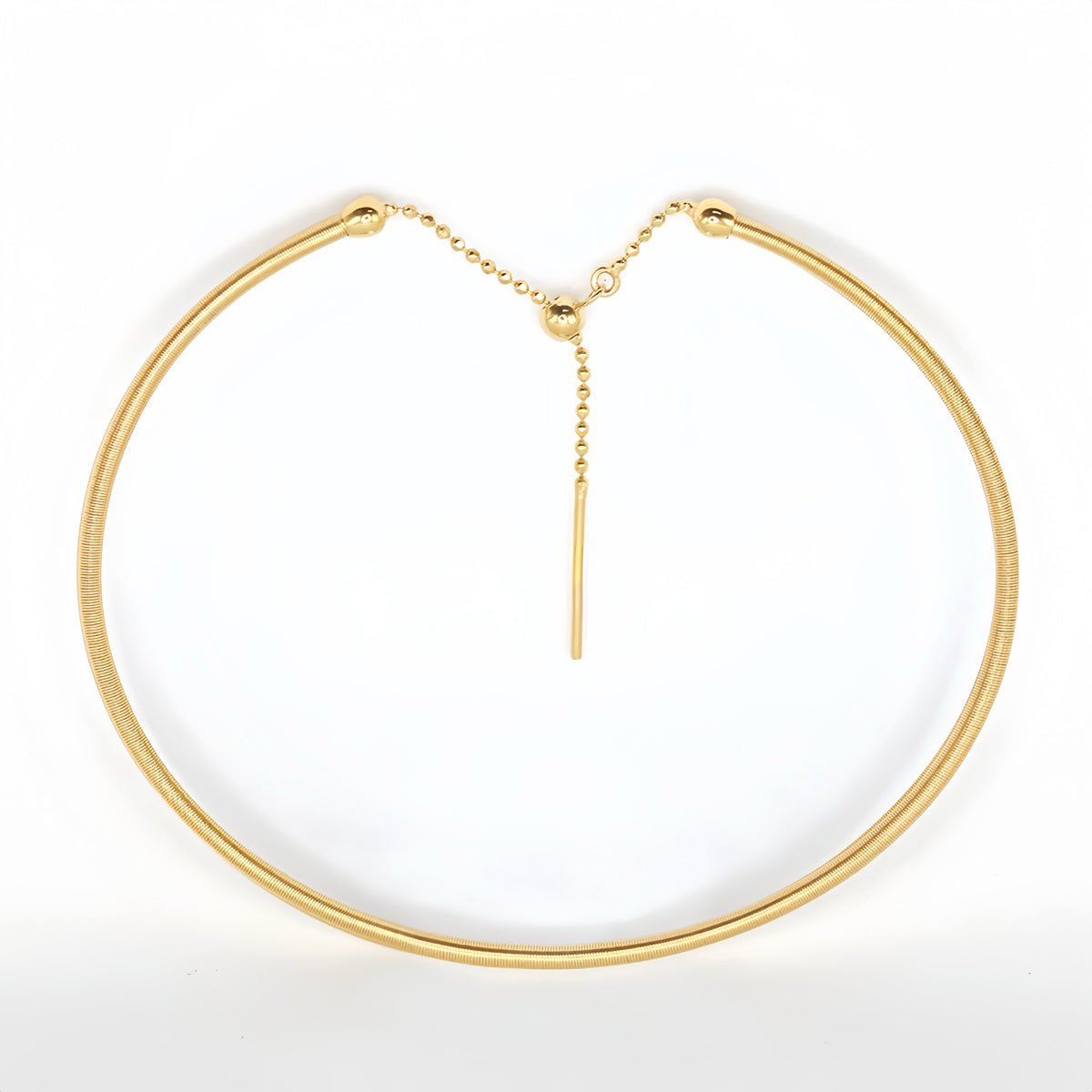 Double Strand Twisted 18K Gold Bracelet (Item No. SR021CB)