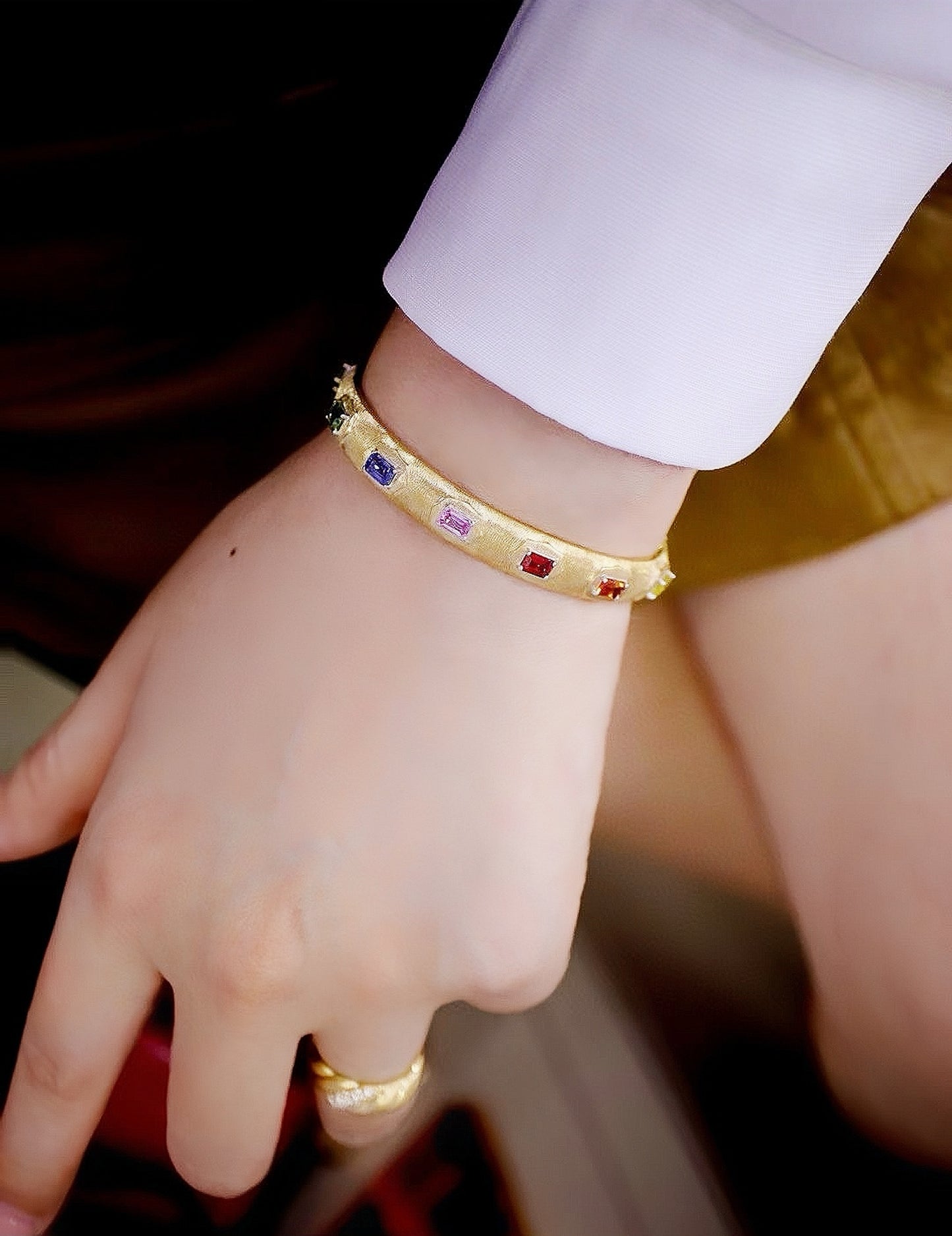 Vintage 18k Gold Diamond Bracelet (Item No. VT121)