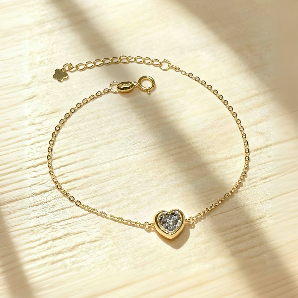 Bubble Diamond-like 18K Gold Bracelet (Item No. HFB028)