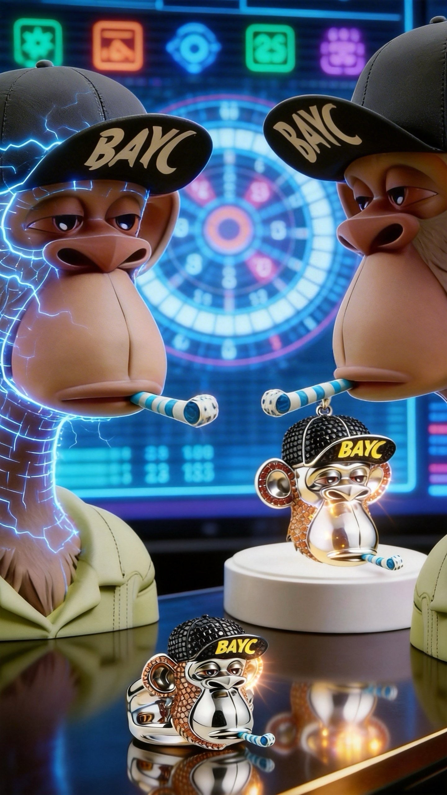 Bored Ape Yacht Club NFT Custom Jewelry