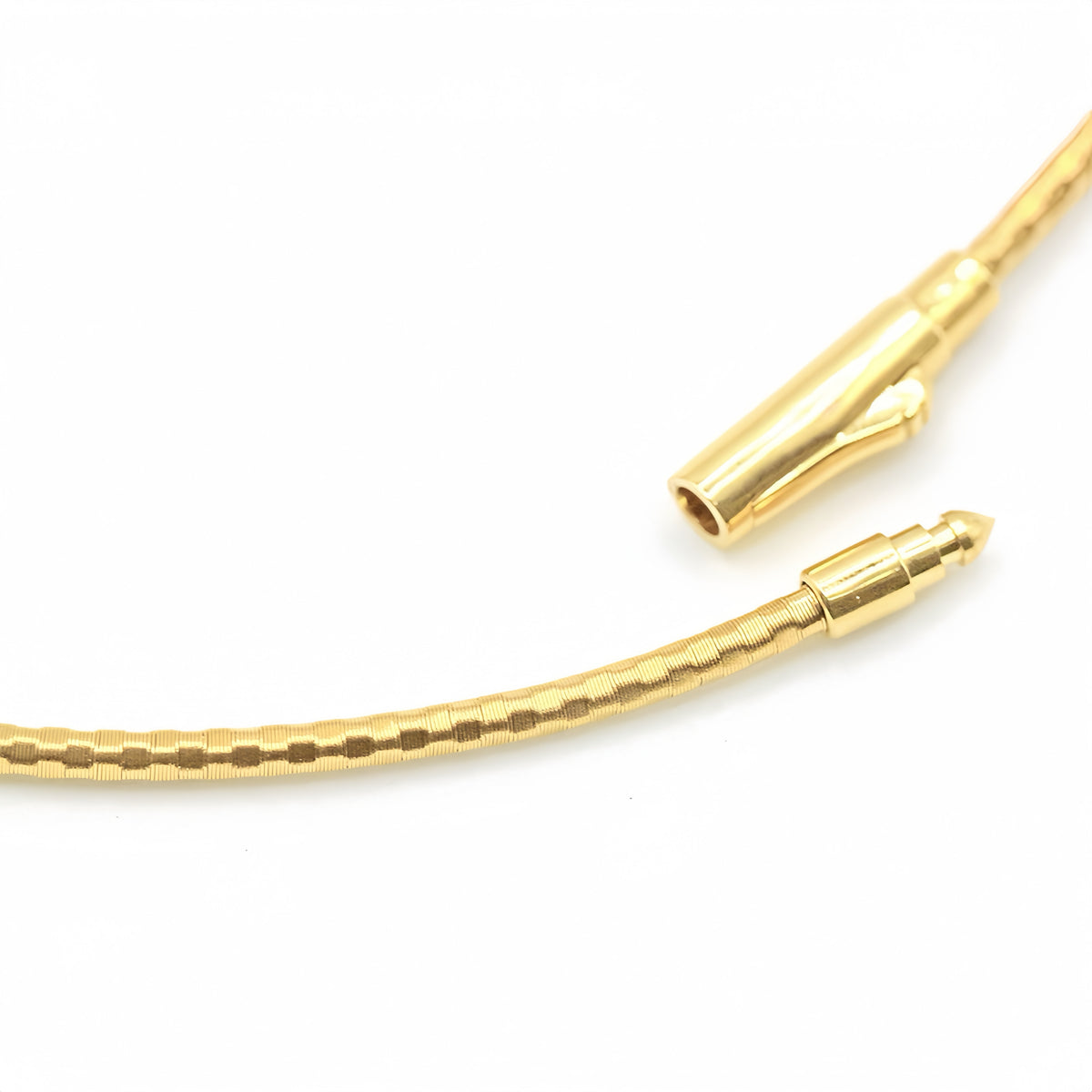 Grid Omega 18k Gold Diamond Necklace (Item No. FT011CN)