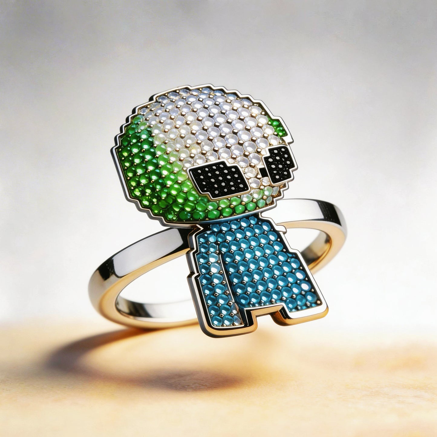 The Alien Boy NFT Custom Jewelry