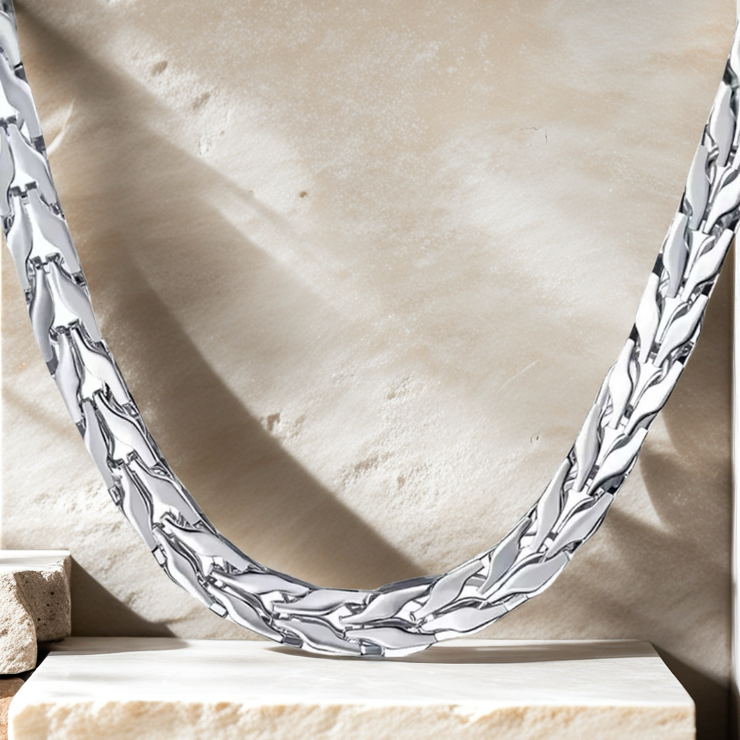 Platinum Gold Necklace Chain (Item No. GN0014)