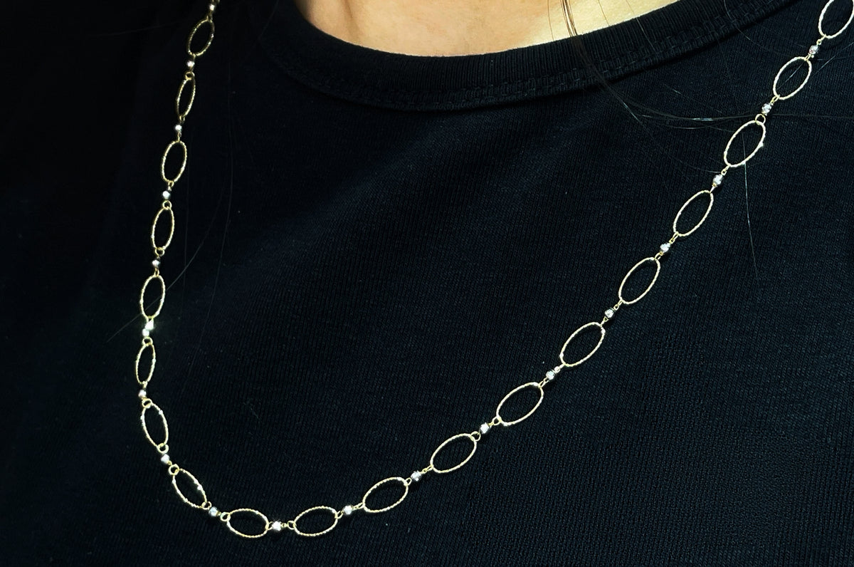 Fashion 18k Gold Necklace (Item No. SJN010)