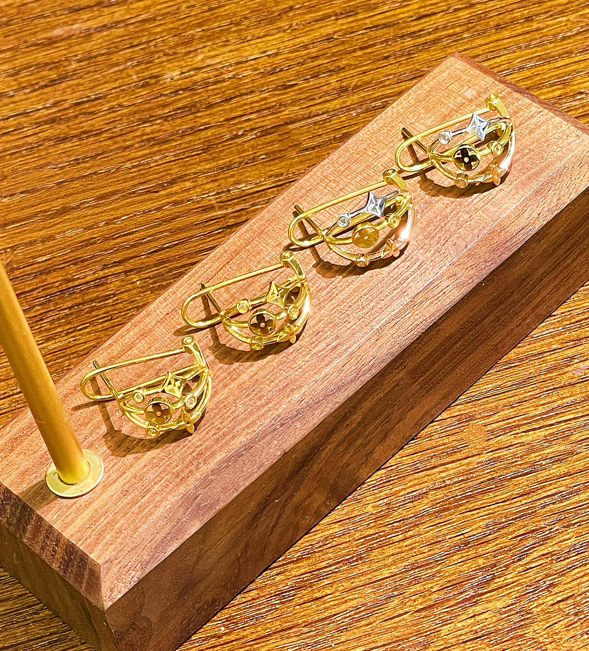 18k Gold Earring (Item No. SJER013)