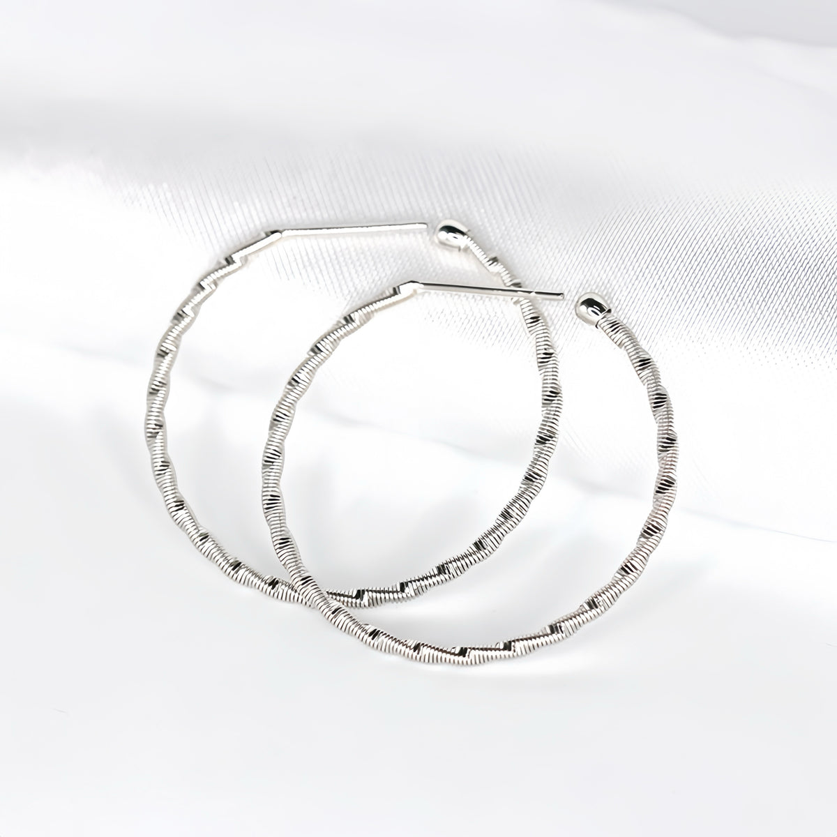 Electroforming Twisted 18k Gold Earring (Item No. DG173CR)