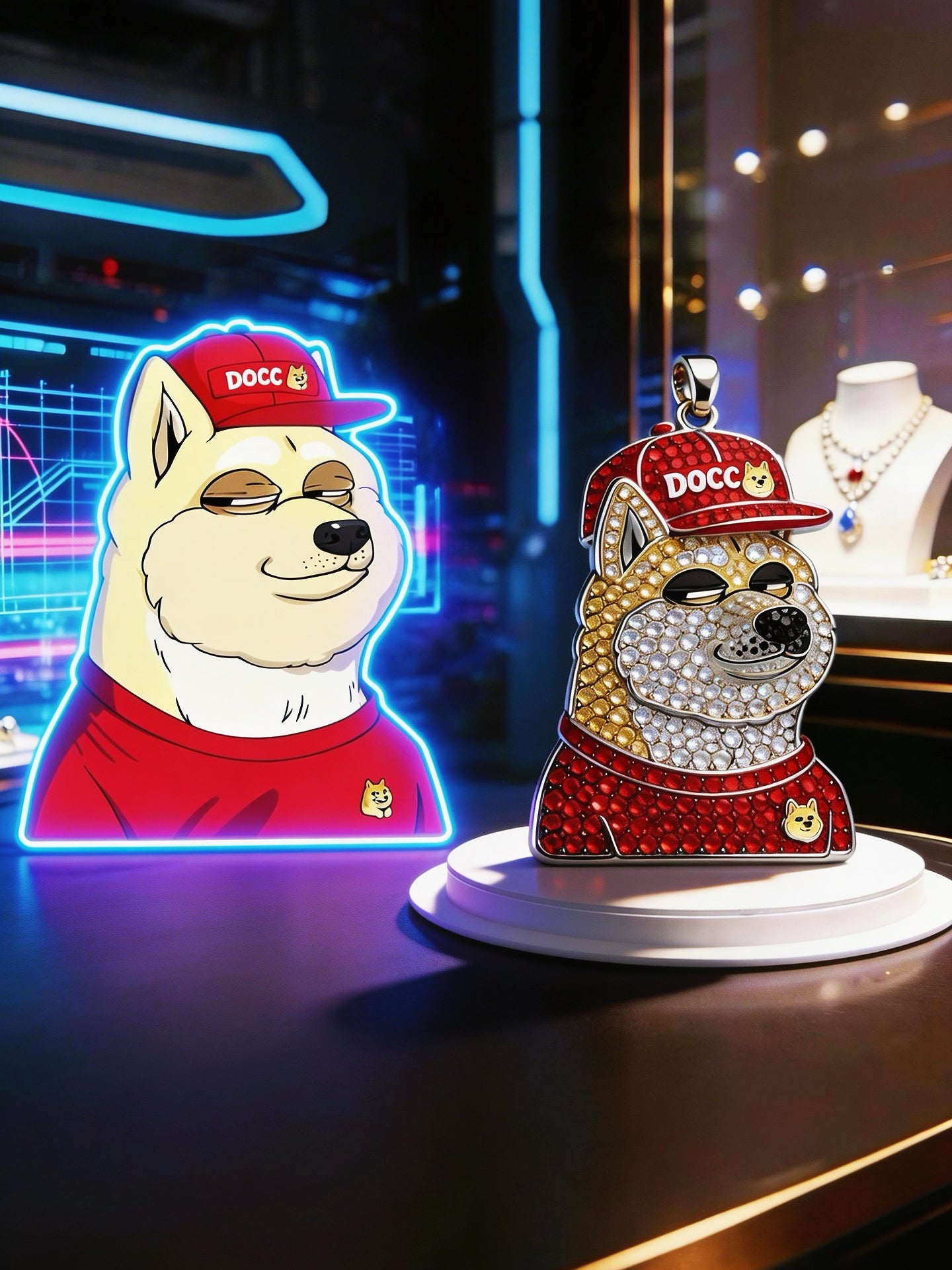 Doge Club(DOGC) NFT Custom Jewelry