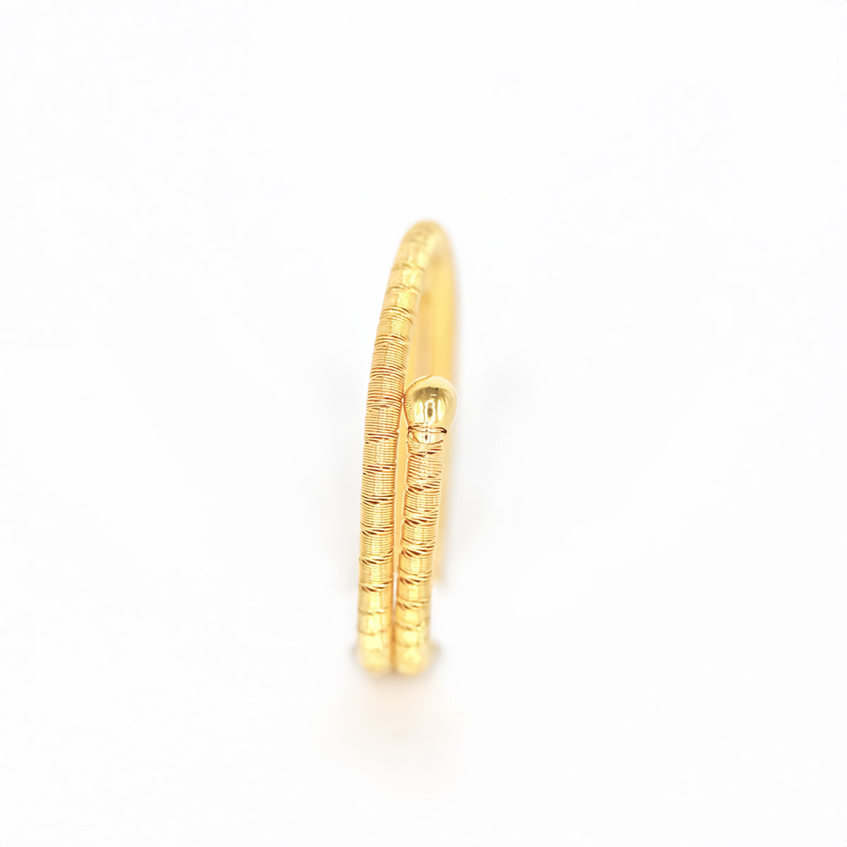 Single Twisted 18k Gold Ring (Item No. SX111CR)