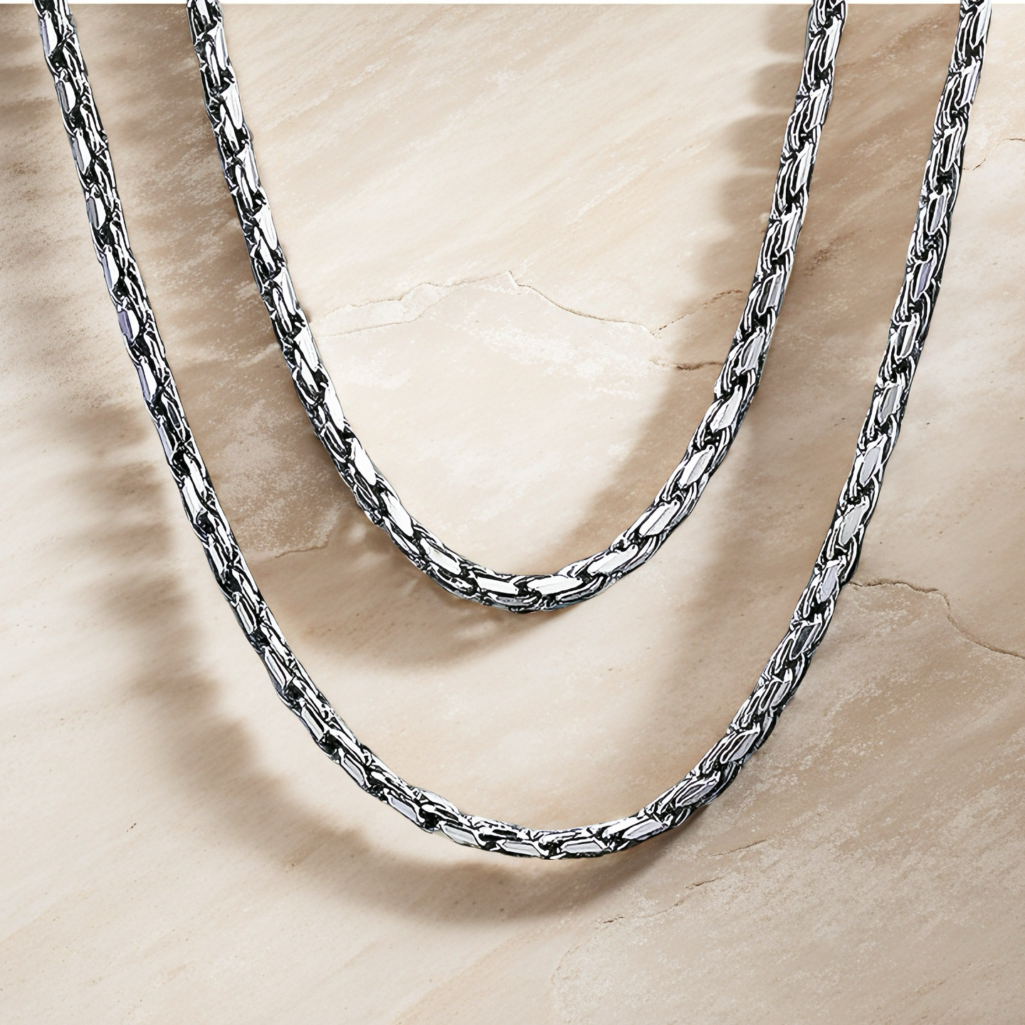 Platinum Gold Necklace Chain (Item No. GN0010)