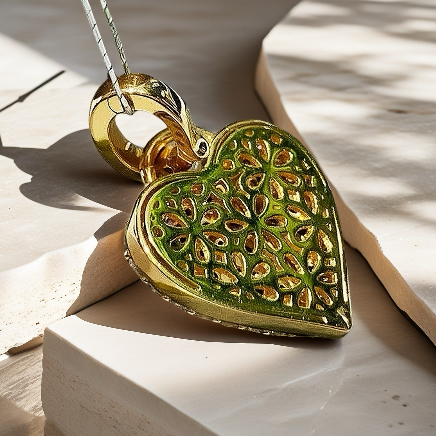 Vintage 18k Gold Diamond Pendant (Item No. VT097)