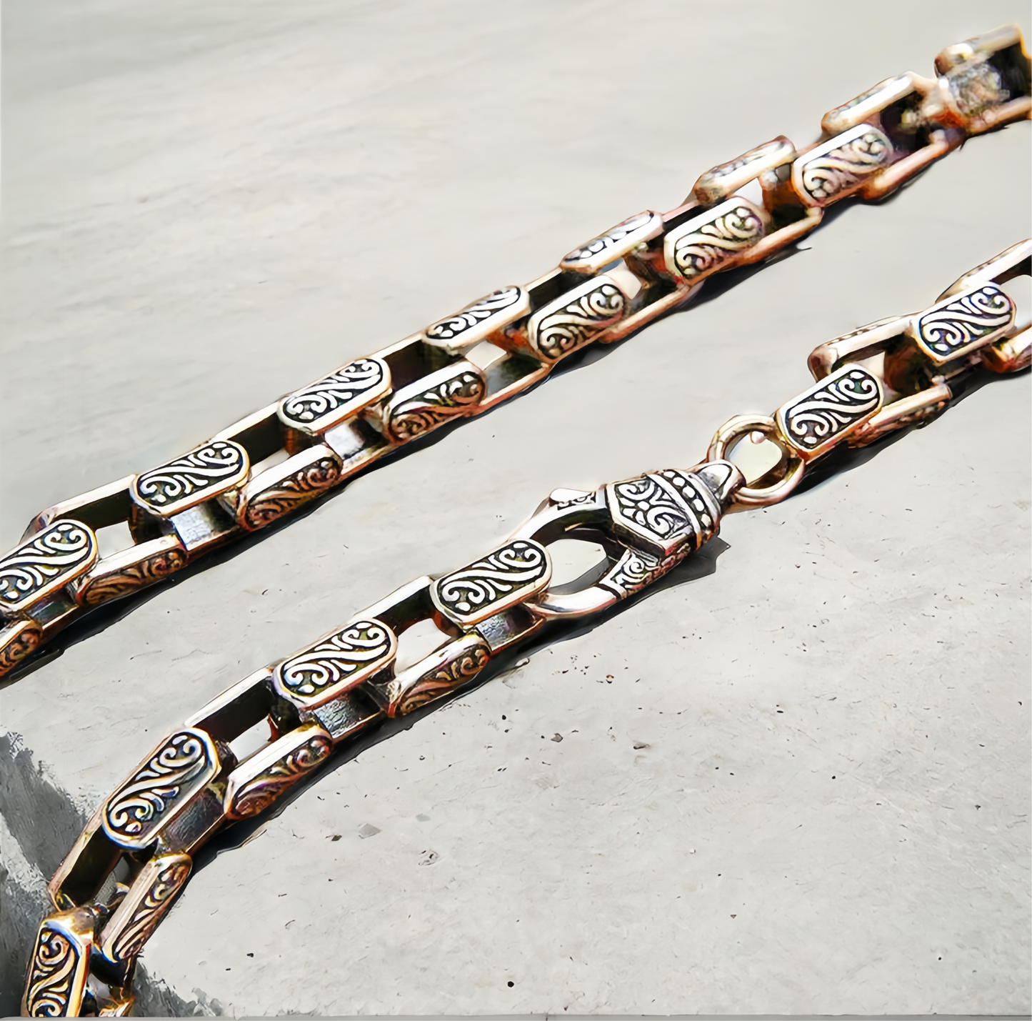 Vintage Silver Necklace Chain (Item No. N0128)