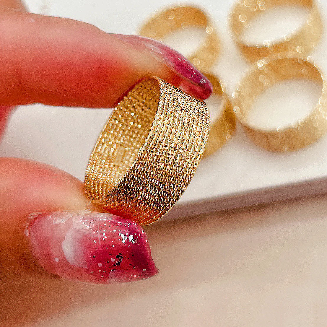Vintage 18k Gold Ring (Item No. HFR037)