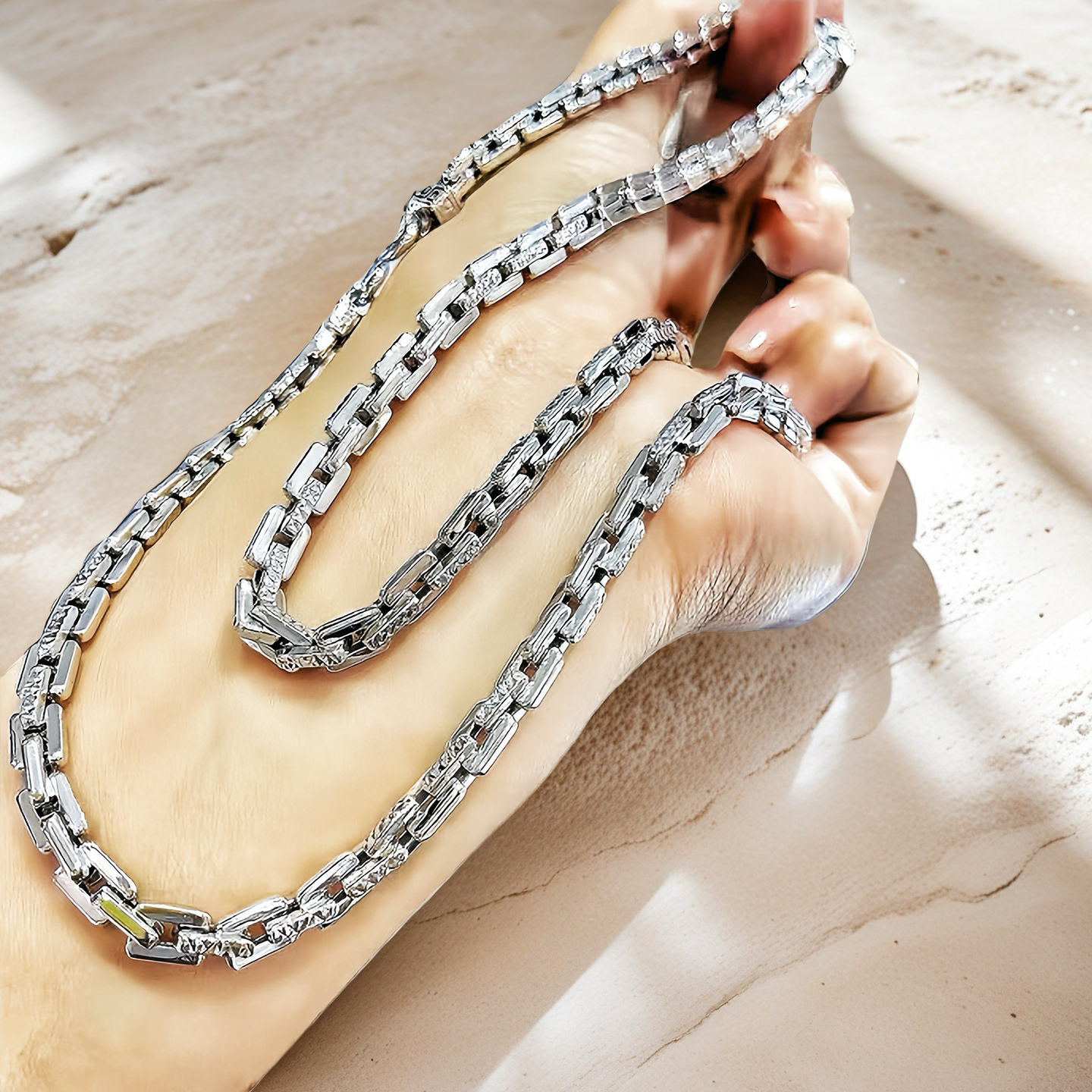 Platinum Gold Necklace Chain (Item No. GN0009)