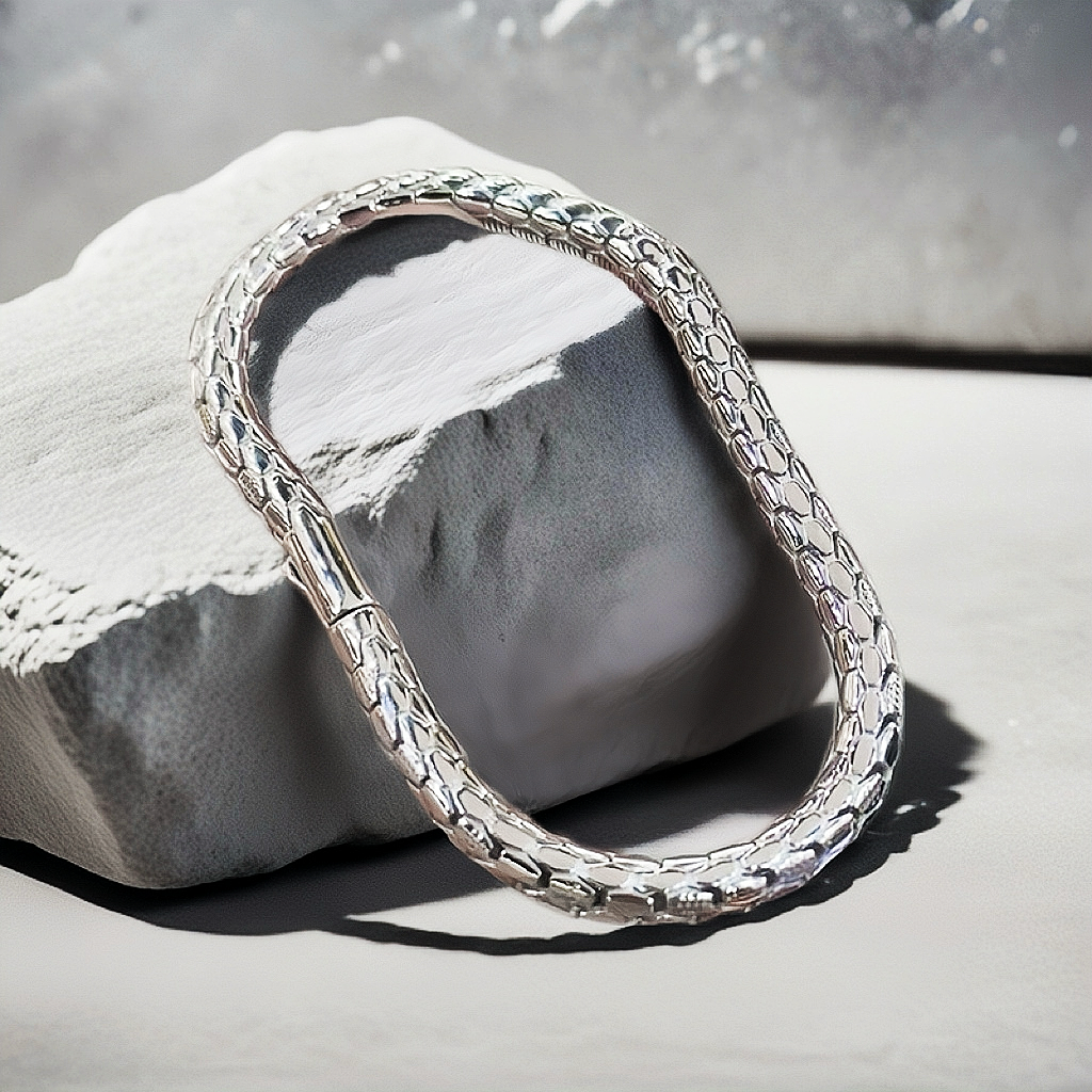 Snake Platinum Gold Bracelet Chain (Item No. GB0034)