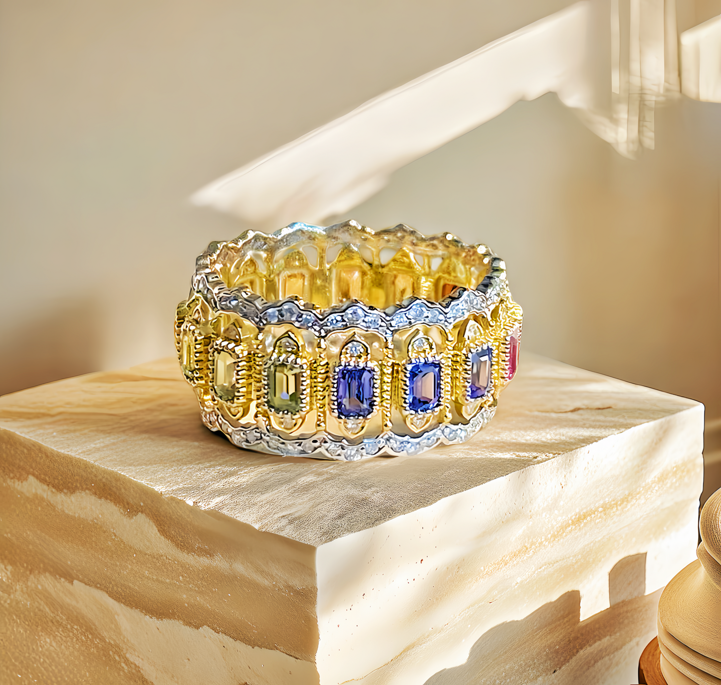 Vintage 18k Gold Diamond Ring (Item No. VT159)