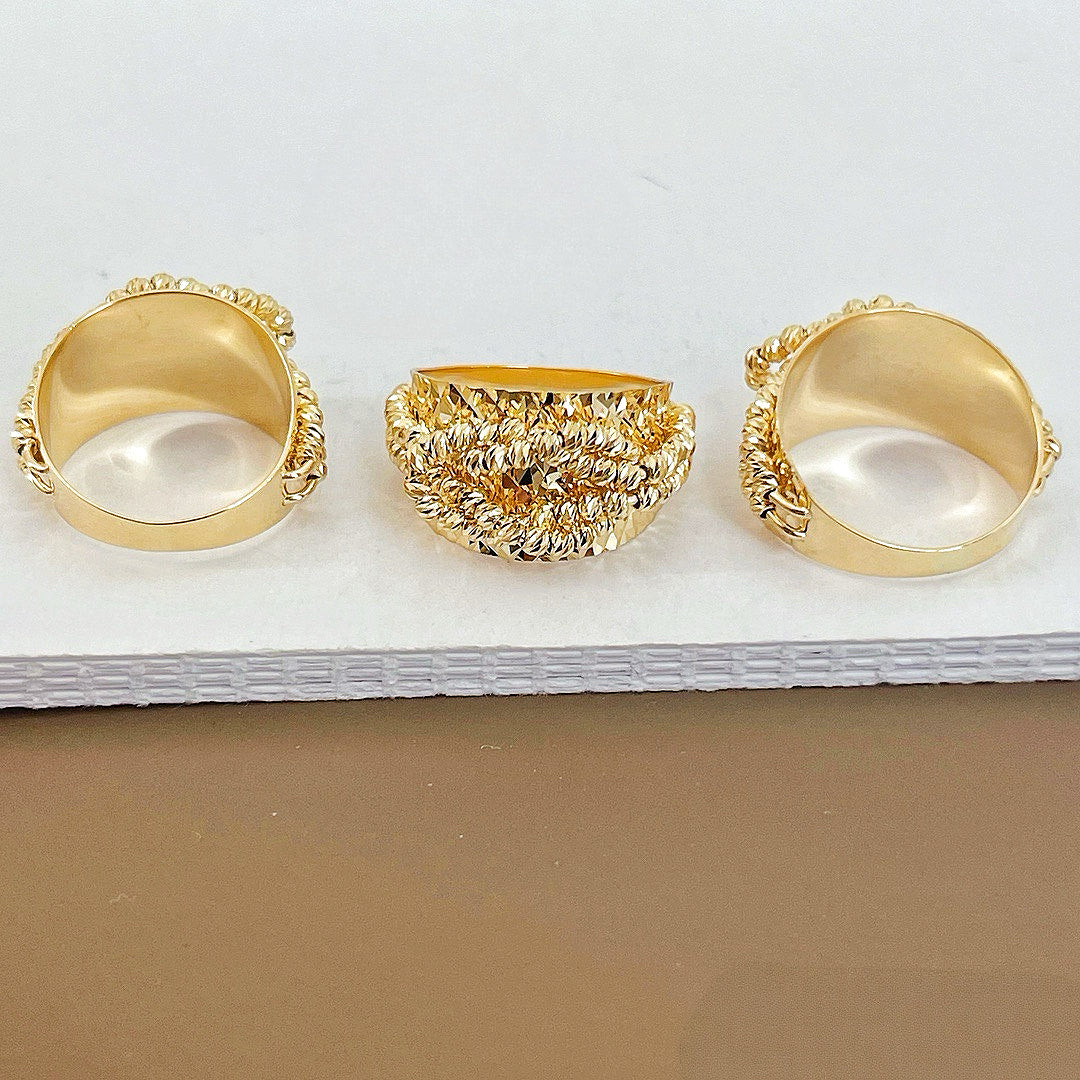 Classic 18k Gold Ring (Item No. HFR045)
