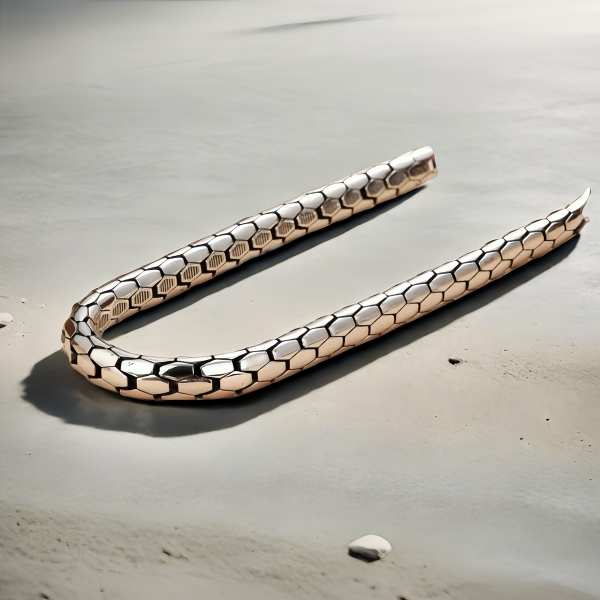 Snake Silver Bracelet (Item No. B0677)