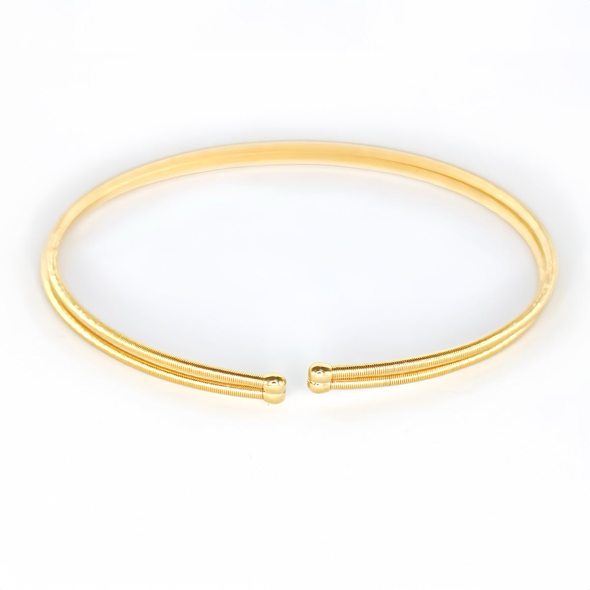 Twisted 18K Gold Bracelet (Item No. SR031CB)