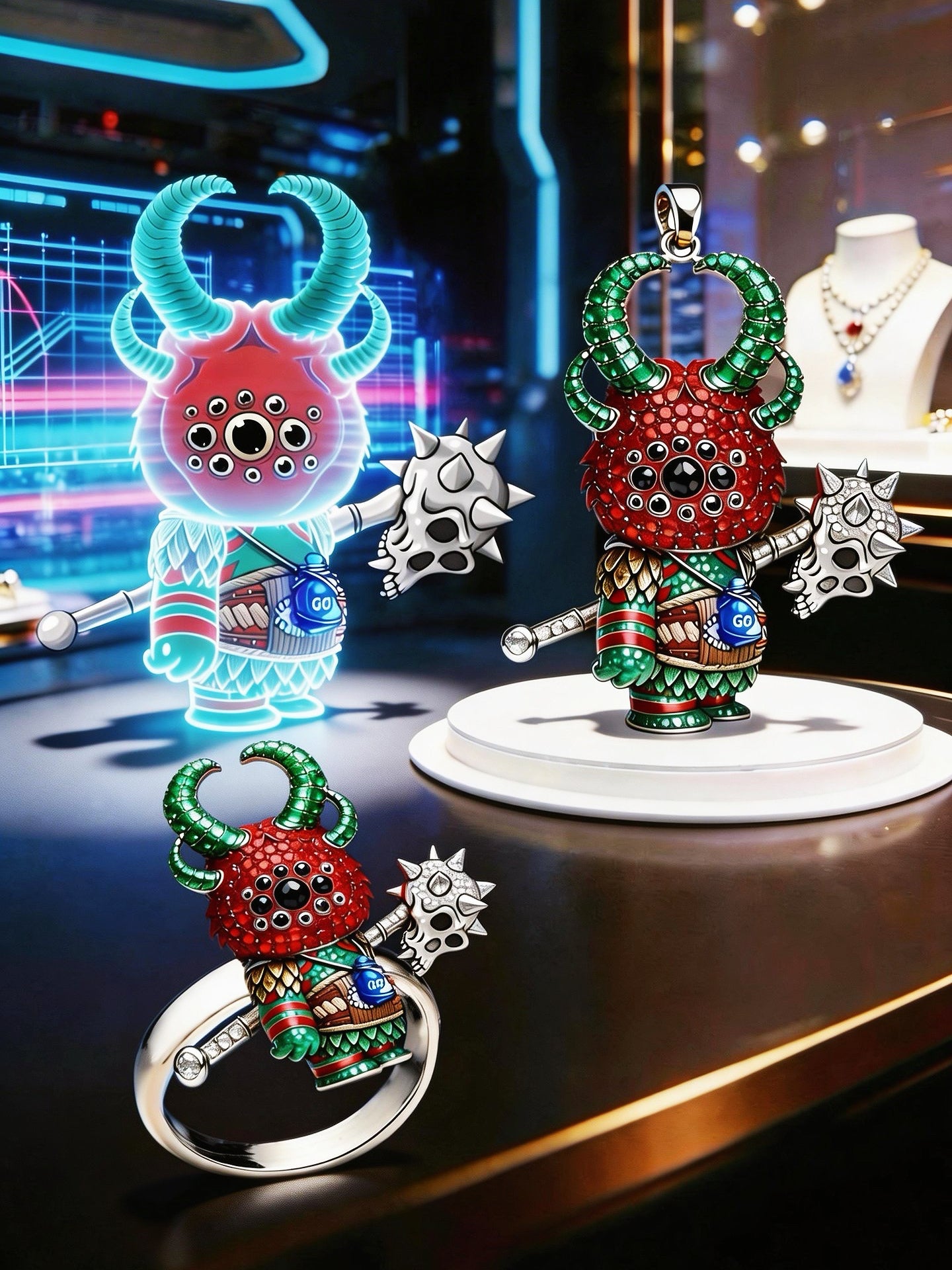 Otherside Koda NFT Physical Custom Ring/Pendant Service ( For Otherside Koda NFT Holders Only)