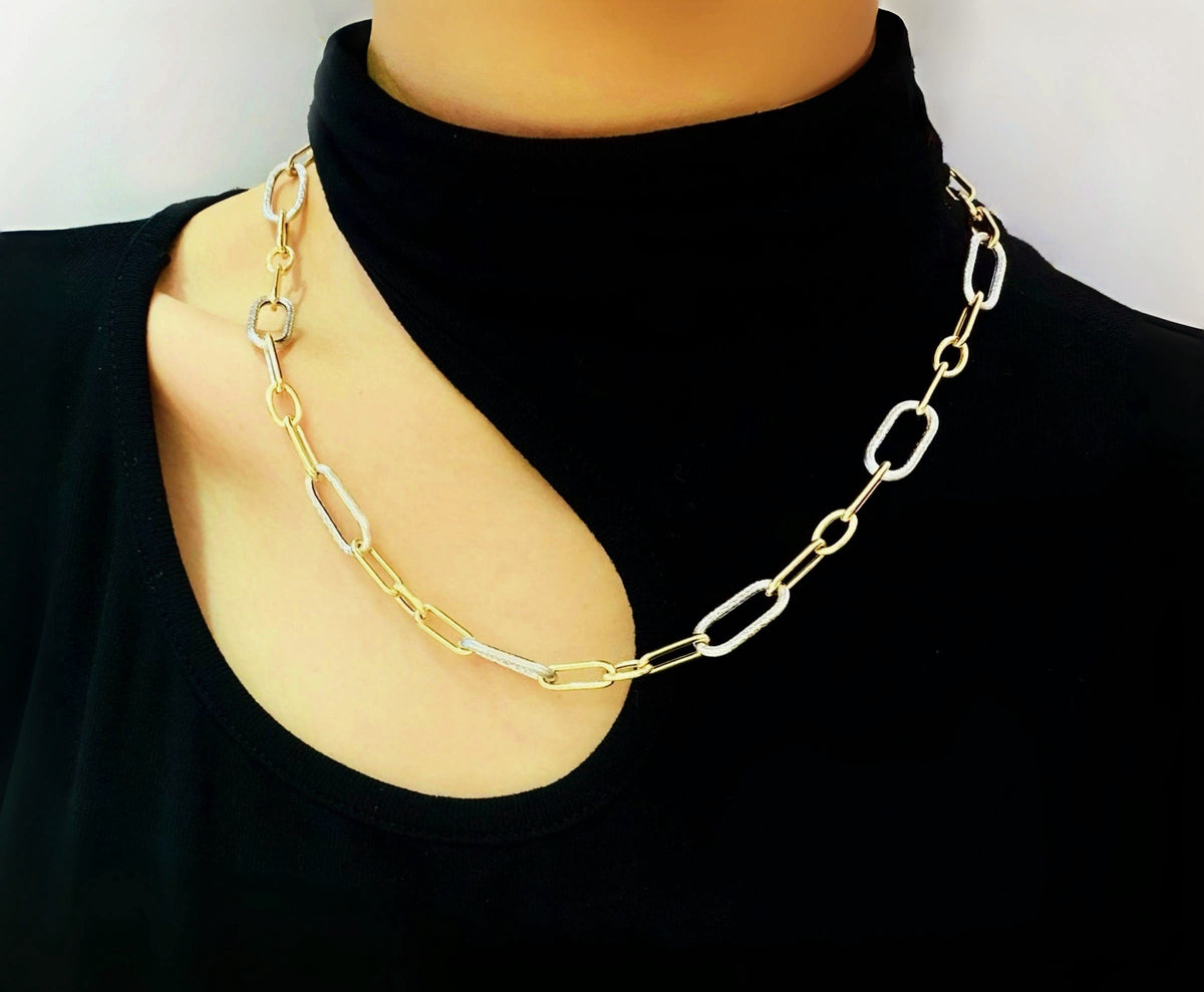 Fashion 18k Gold Necklace (Item No. SJN023)
