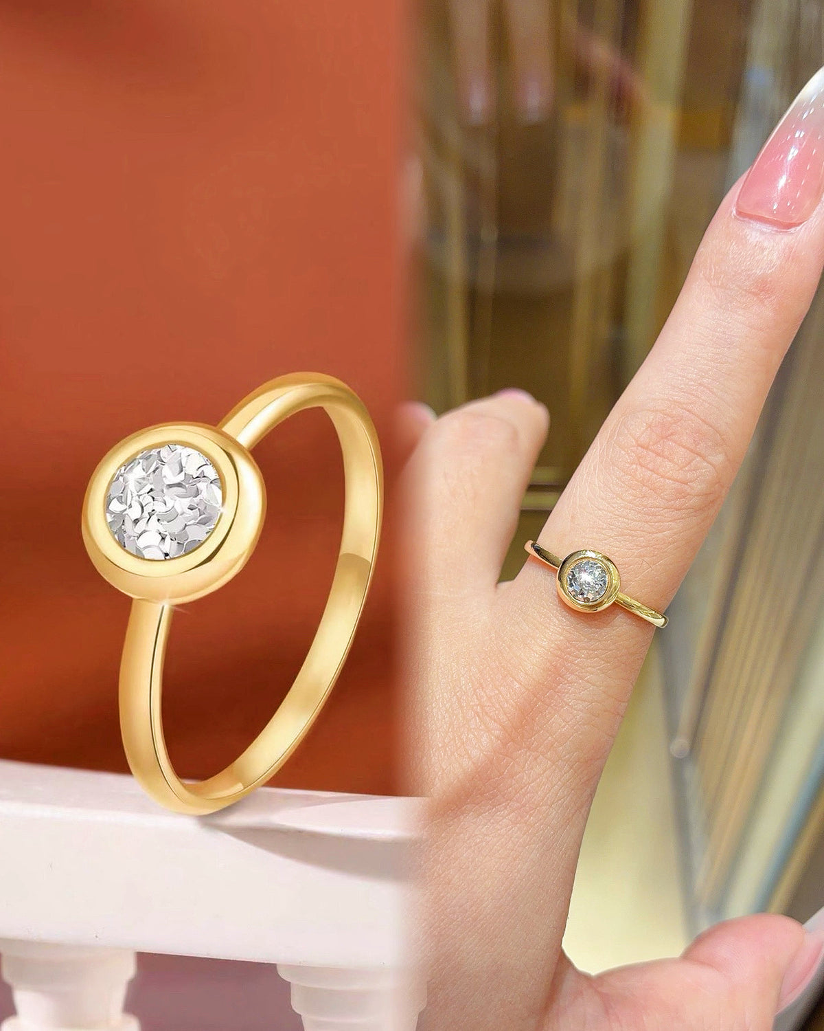 18k Gold Ring (Item No. HFR008)