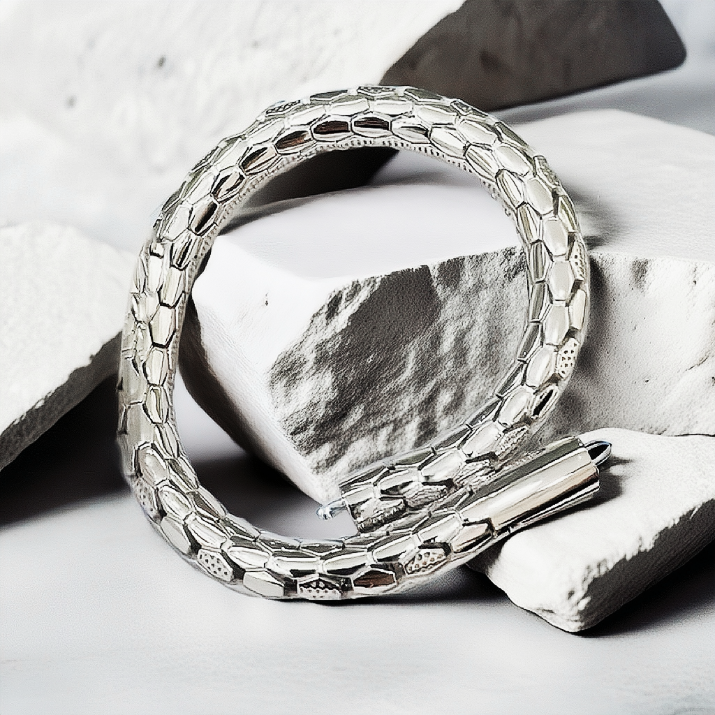 Snake Platinum Gold Bracelet Chain (Item No. GB0034)