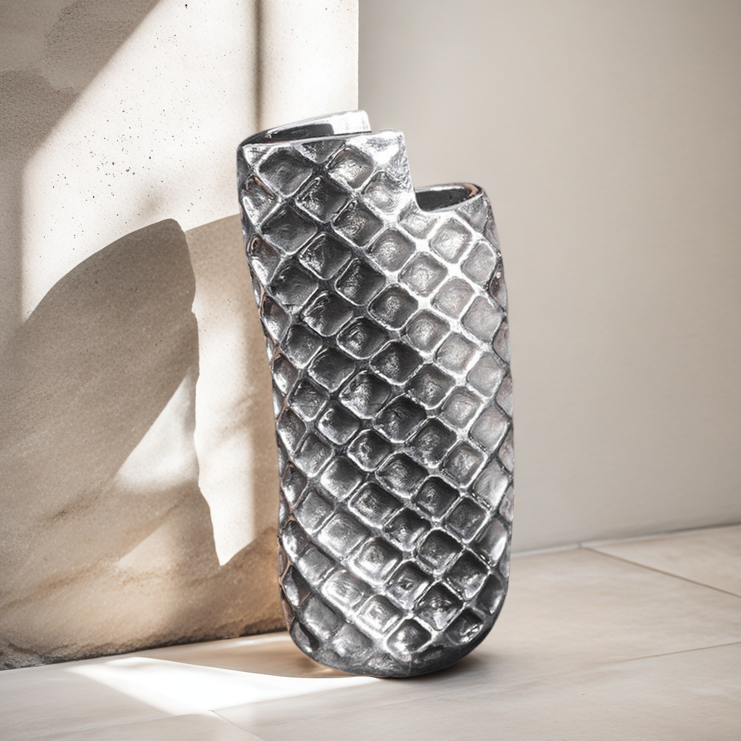 Vintage Pattern Silver Lighter Case (Item No. L0020)