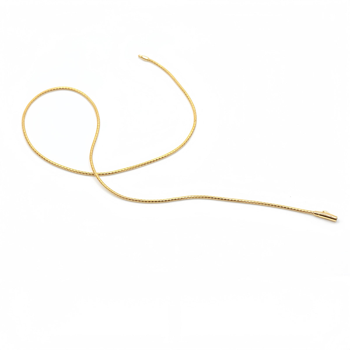 Grid Omega 18k Gold Diamond Necklace (Item No. FT011CN)